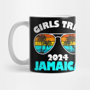 Girls Trip Jamaica 2024 Beach Womens Weekend Birthday Squad Mug